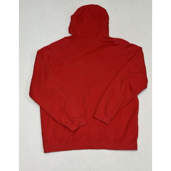 Nike Futura Spell Out Hoodie Red Black Men’s Size XL 2000’s Y2K - Picture 5 of 5